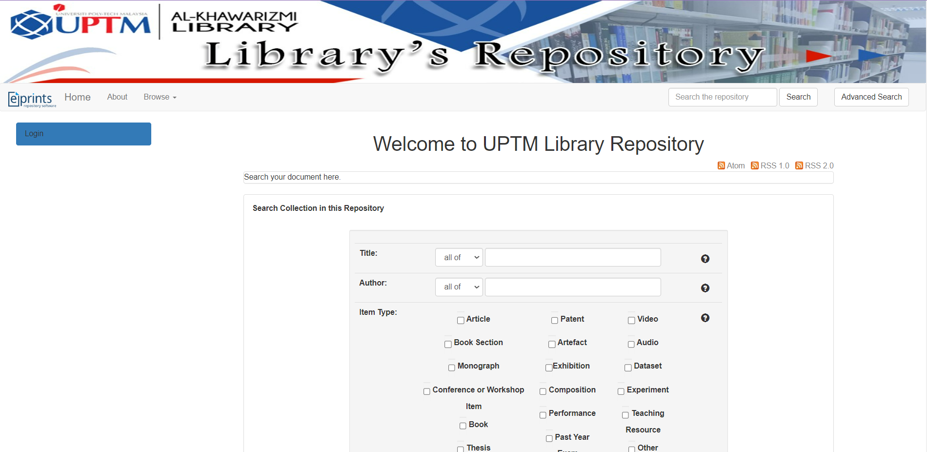 Library Repository